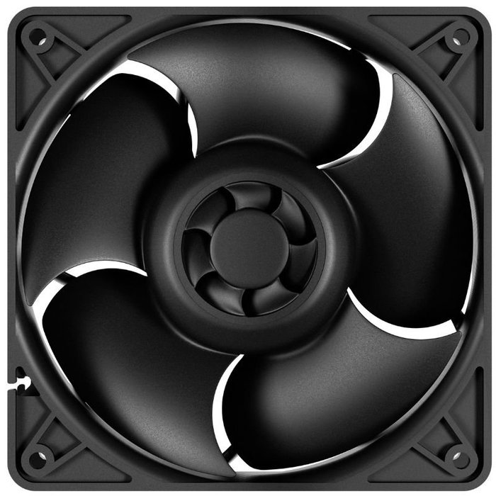 Arctic S12038-4K Pack de 3 Ventiladores de 120 mm Negro